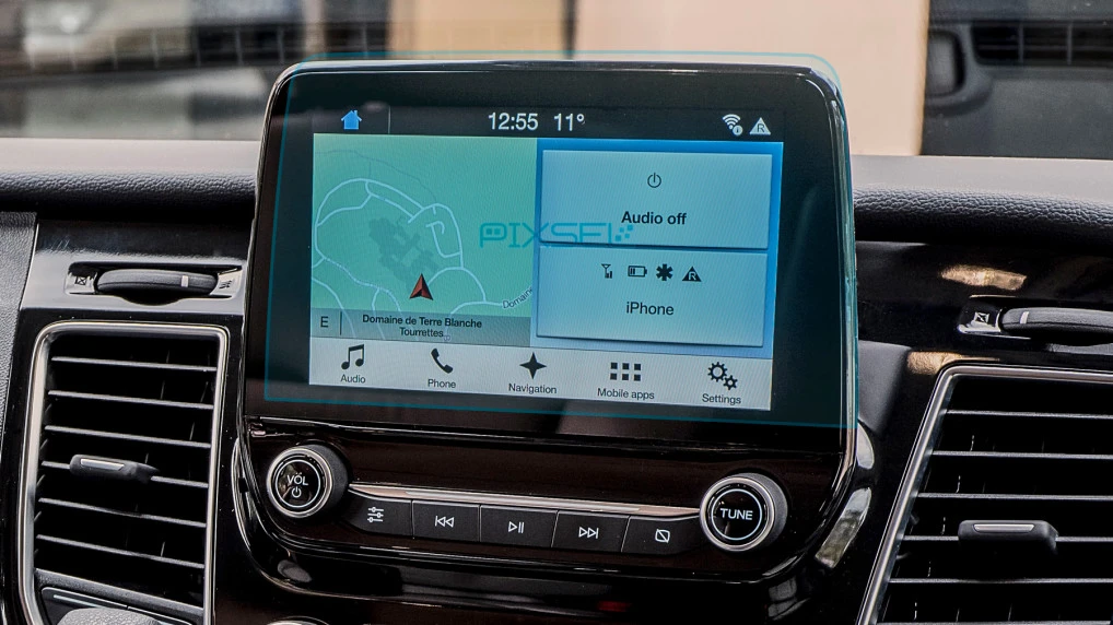 Захисне скло Pixsel на монітор FORD TOURNEO / TRANSIT CUSTOM - 10.2“ 2018 - 2022