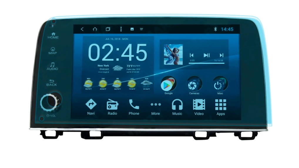 Захисне скло Pixsel на монітор SMARTY TREND HONDA CR-V 2017 - - 11.9“