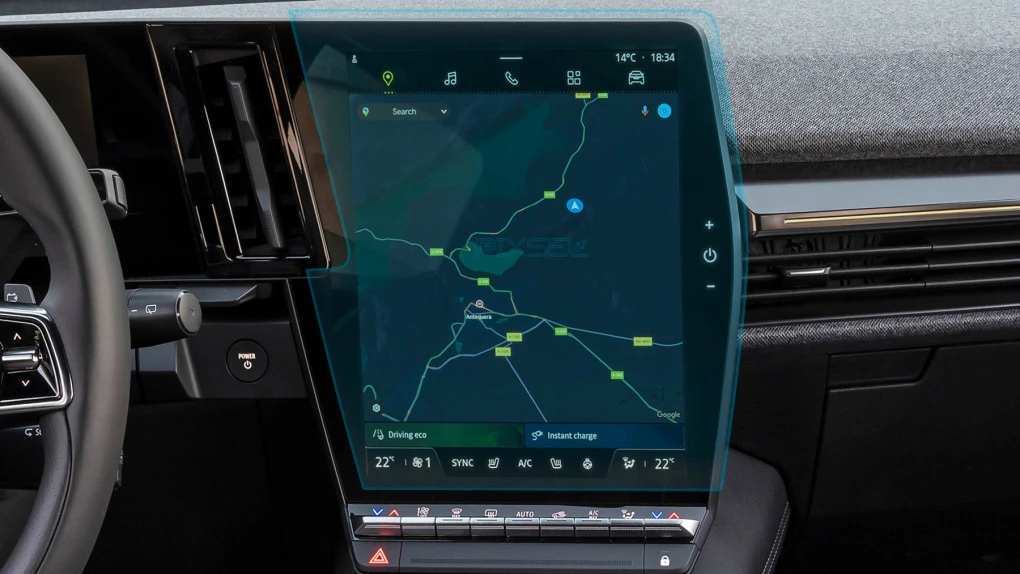 Захисне скло Pixsel на монітор RENAULT MEGANE E-TECH ELECTRIC - 14.6“ 2022 -