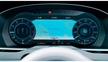 Захисне скло Pixsel на панель приладів VOLKSWAGEN ARTEON - 11.9“ 2017 - 2020
