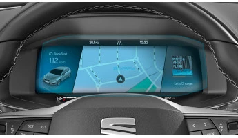 Захисне скло Pixsel на панель приладів SEAT LEON - 9.9“ 2021 - 2024