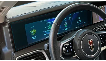 Захисне скло Pixsel на панель приладів HONGQI E-HS9 - 19.7“ 2020 -