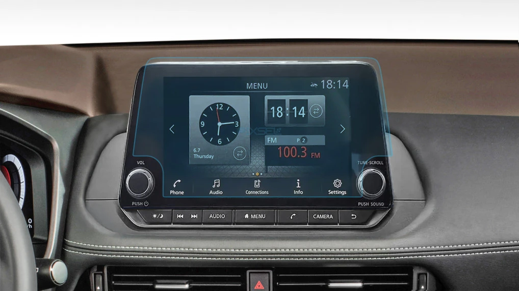 Ochronne szkło Pixsel na monitor NISSAN ROGUE - 10.8“ 2020 - 2023