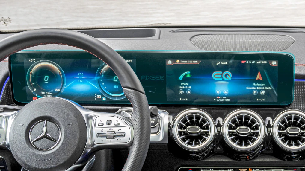 Protective glass Pixsel for dashboard MERCEDES BENZ EQB - 24.7“ 2021 - 2023