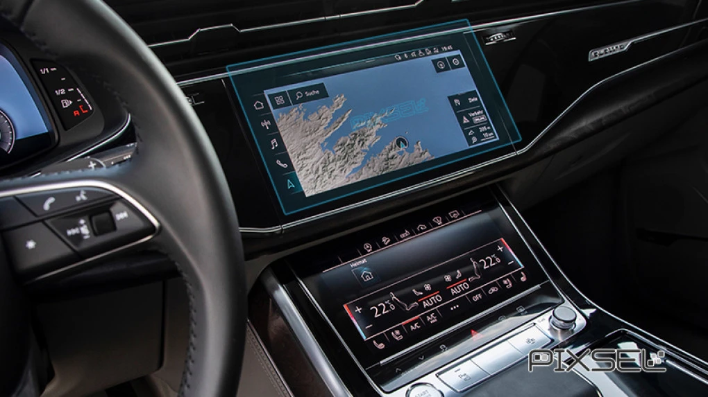 Ochronne szkło Pixsel na monitor AUDI Q7 / SQ7 / RSQ7 - 11.3“ 2019 - 2024