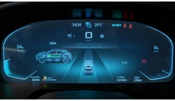 Захисне скло Pixsel на панель приладів SERES SF5 - 12“ 2019 -