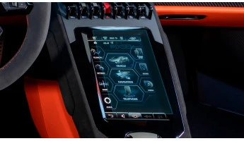 Ochronne szkło Pixsel na monitor LAMBORGHINI HURACAN - 8.2“ 2022 -