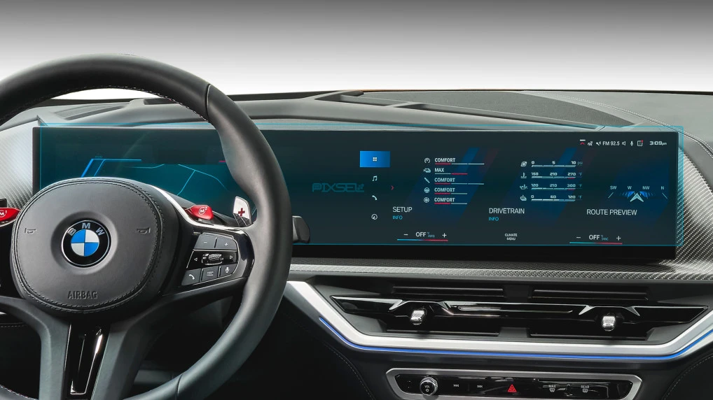 Protective glass Pixsel for dashboard BMW XM - 30.1“ 2023 - (G09)