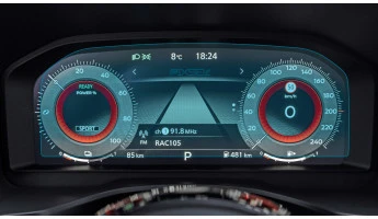 Захисне скло Pixsel на панель приладів NISSAN X-TRAIL - 12.1“ 2022 -