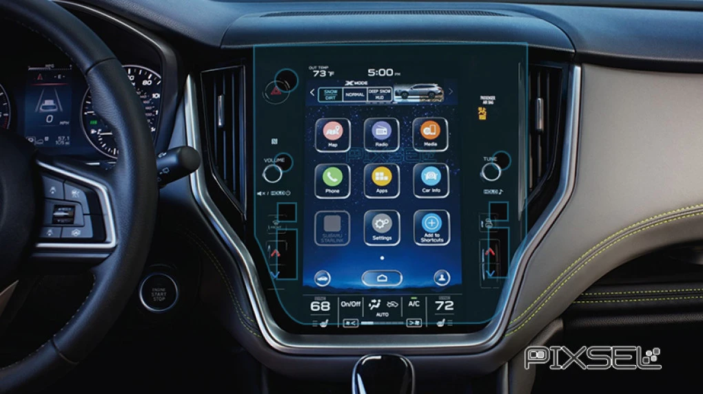 Захисне скло Pixsel на монітор SUBARU OUTBACK - 14.4“ 2020 -