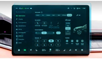 Protective glass Pixsel for monitor ZEEKR 001 - 16.6“ 2022 - 2024