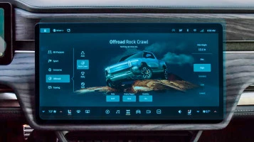 Захисне скло Pixsel на монітор RIVIAN R1T - 16.7“ 2022 -