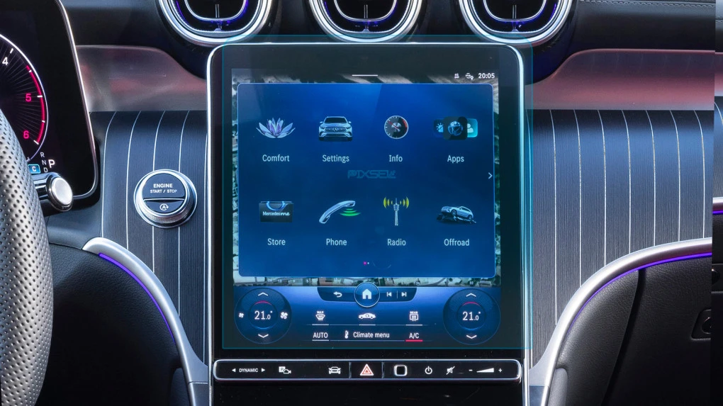 Захисне скло Pixsel на монітор MERCEDES BENZ GLC-CLASS - 13.5“ 2023 -