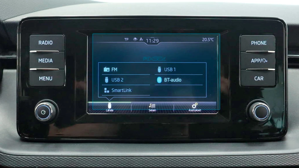 Захисне скло Pixsel на монітор SKODA KAMIQ - 6.5“ 2020 - 2022