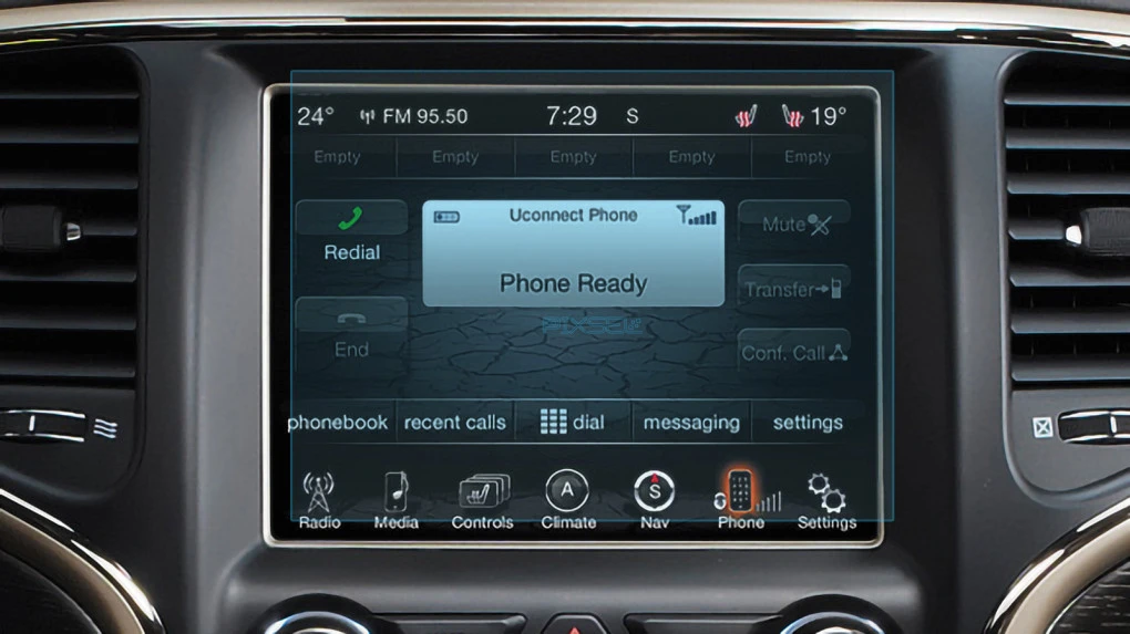 Захисне скло Pixsel на монітор JEEP GRAND CHEROKEE - 8.4“ 2013 - 2021