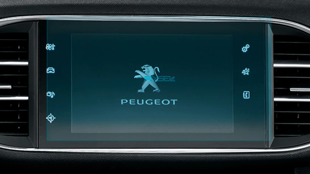 Захисне скло Pixsel на монітор PEUGEOT 308 - 9.8“ 2014 - 2021