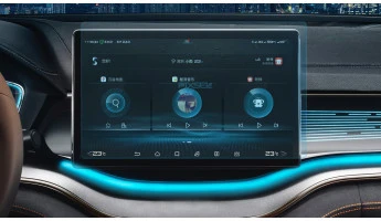 Захисне скло Pixsel на монітор BYD SONG PLUS - 13.7“ 2022 -