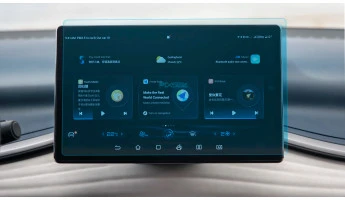Захисне скло Pixsel на монітор BYD YUAN PLUS - 13.7“ 2022 -