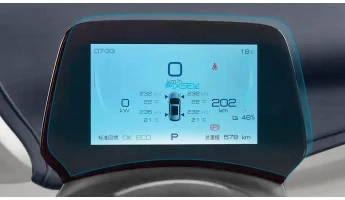 Захисне скло Pixsel на панель приладів BYD YUAN PLUS - 7.8“ 2022 -