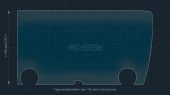 Захисне скло Pixsel на монітор LEXUS NX - 16.2“ 2022 -