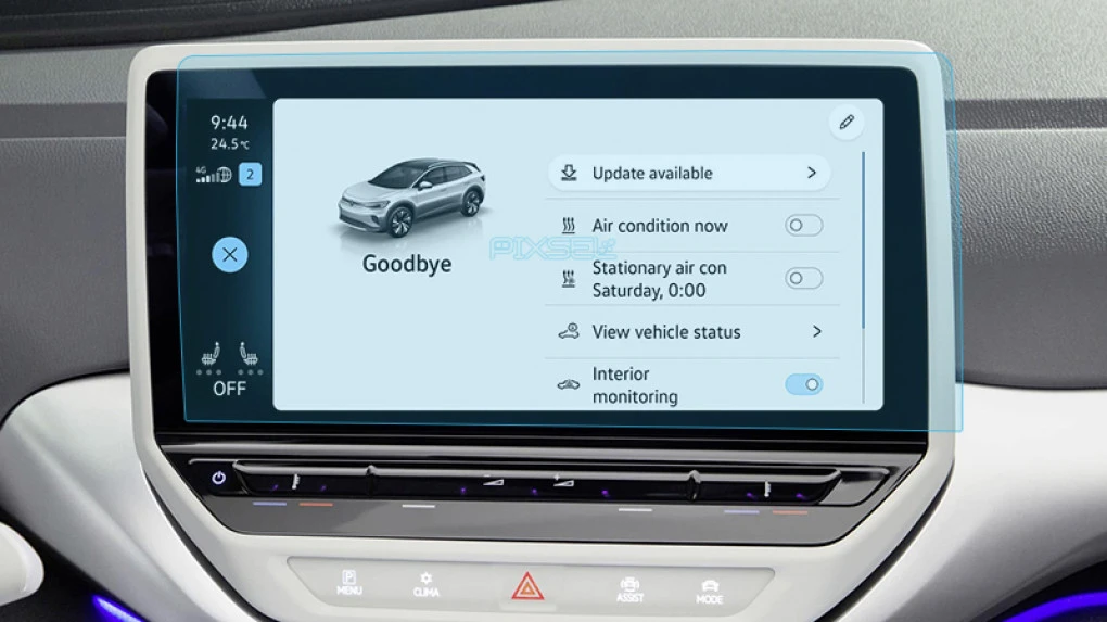 Ochronne szkło Pixsel na monitor VOLKSWAGEN ID.6 - 13.3“ 2021 -