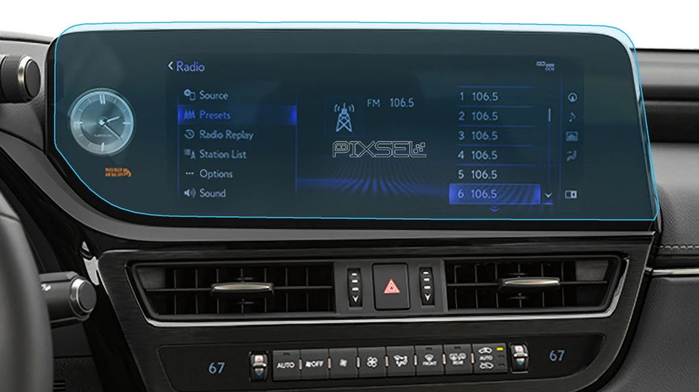 Захисне скло Pixsel на монітор LEXUS ES - 17.3“ 2021 -