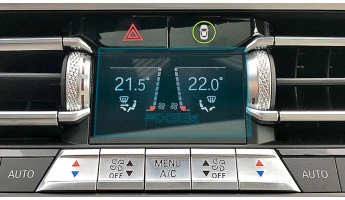 Ochronne szkło Pixsel na panel klimatyzacji BMW X3 - 2.9“ 2022 - 2024 (G01)