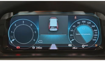 Захисне скло Pixsel на панель приладів VOLKSWAGEN CADDY - 10“ 2021 -