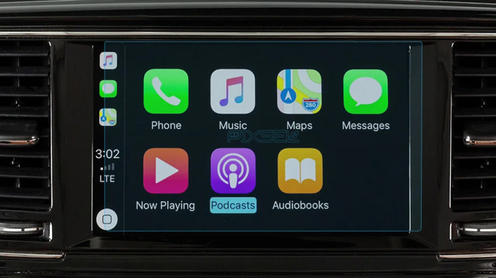 Захисне скло Pixsel для верхнього монітора INFINITI QX80 - 8.1“ 2018 - 2021