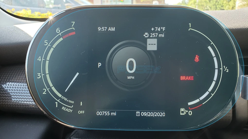 Захисне скло Pixsel на панель приладів MINI COUNTRYMAN - 9.5“ 2020 - 2023