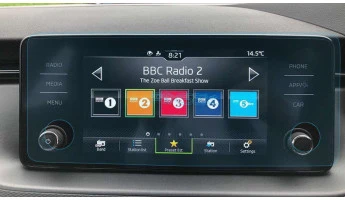 Захисне скло Pixsel на монітор SKODA KAMIQ - 12.5“ 2020 - 2022