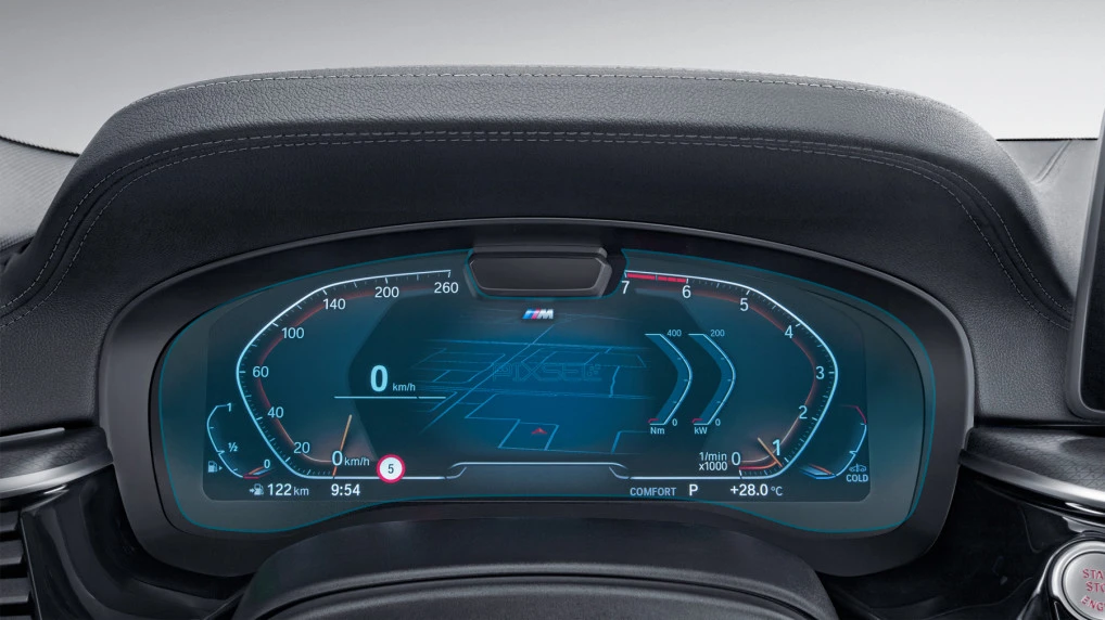 Захисне скло Pixsel для панелі приладів із камерою BMW 5 / M5 - 14.3“ 2020 - 2023 (G30, G31, G38, F90)