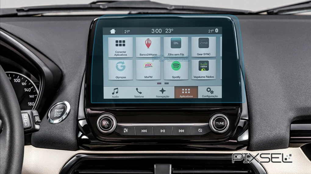 Захисне скло Pixsel на монітор FORD ECOSPORT - 10.2“ 2017 -