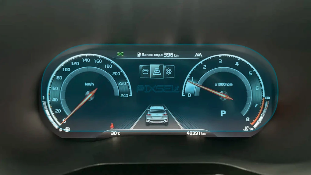 Захисне скло Pixsel на панель приладів KIA XCEED - 12.7“ 2019 -