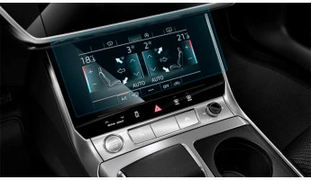Ochronne szkło Pixsel na panel klimatyzacji AUDI Q7 / SQ7 / RSQ7 - 10.2“ 2019 - 2024