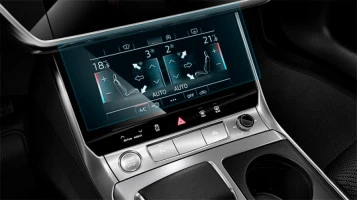 Ochronne szkło Pixsel na panel klimatyzacji AUDI Q7 / SQ7 / RSQ7 - 10.2“ 2019 - 2024