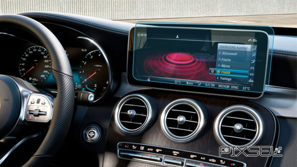 Захисне скло Pixsel на монітор MERCEDES BENZ C-CLASS - 12.1“ 2018 - 2020