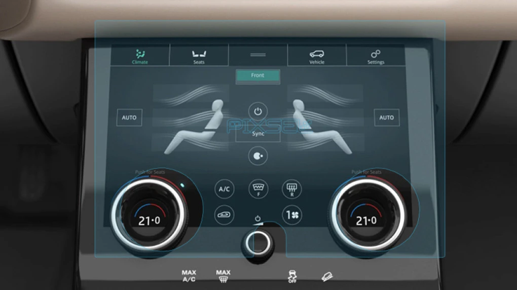 Захисне скло Pixsel на клімат LAND ROVER RANGE ROVER VELAR - 11.9“ 2020 - 2023