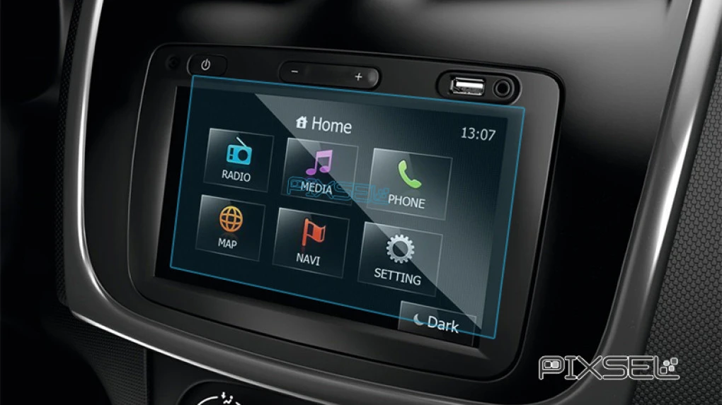 Захисне скло Pixsel на монітор RENAULT DOKKER - 6.9“ 2012 - 2021