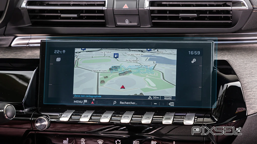 Protective glass Pixsel for monitor PEUGEOT 508 - 11.4“ 2018 -