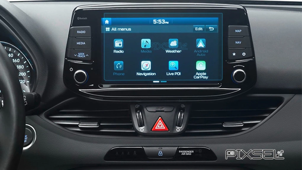 Захисне скло Pixsel на монітор HYUNDAI i30 - 7.9“ 2017 - 2019