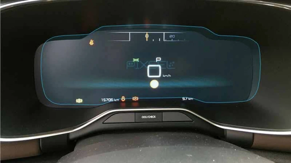 Захисне скло Pixsel на панель приладів CITROEN C5 Aircross - 12“ 2018 - 2022