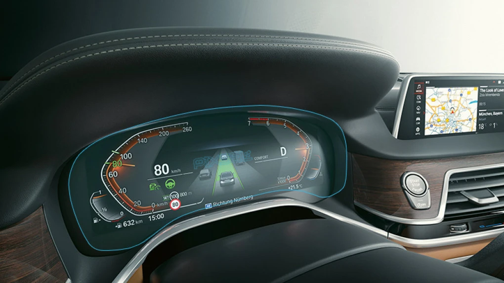 Захисне скло Pixsel на панель приладів BMW 7 - 14.2“ 2019 - 2022 (G11, G12)