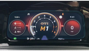 Захисне скло Pixsel на панель приладів VOLKSWAGEN GOLF - 10“ 2020 - 2023