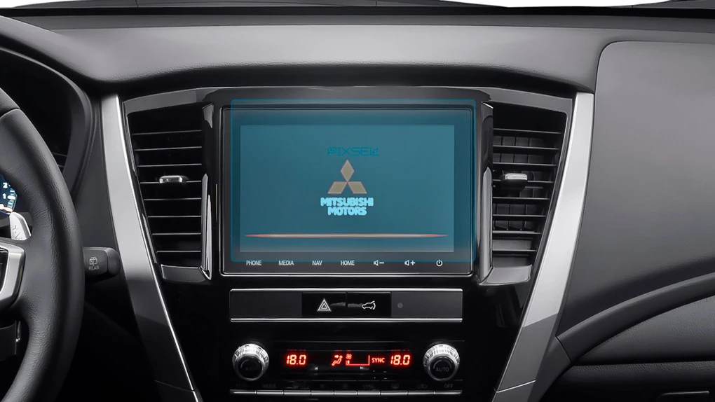 Захисне скло Pixsel на монітор MITSUBISHI PAJERO SPORT - 9.5“ 2020 -