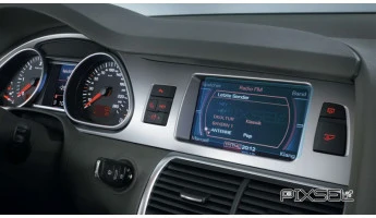 Ochronne szkło Pixsel na monitor AUDI Q7 / SQ7 / RSQ7 - 6.7“ 2006 - 2014