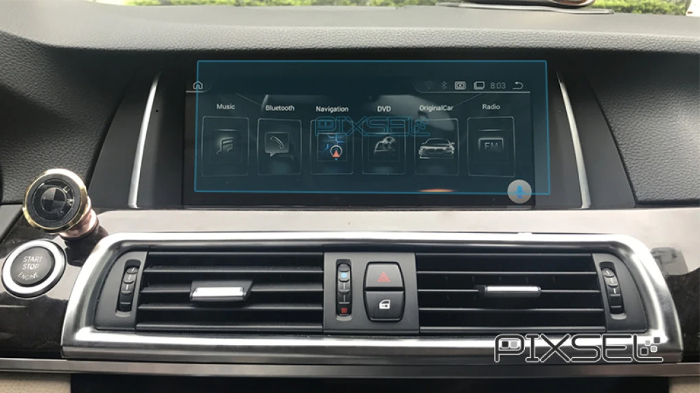Захисне скло Pixsel на монітор BMW X3 - 8.8“ 2015 - 2017 (F25)