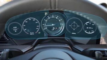 Захисне скло Pixsel на панель приладів PORSCHE 911 - 18.1“ 2019 - 2024