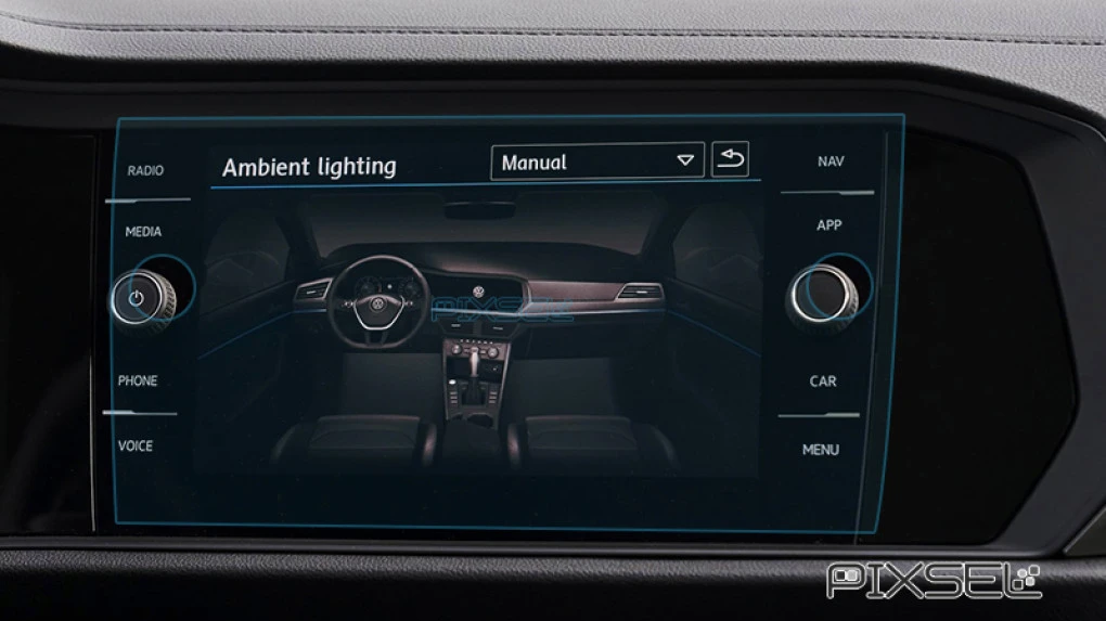 Захисне скло Pixsel на монітор VOLKSWAGEN JETTA - 10.9“ 2018 - 2024