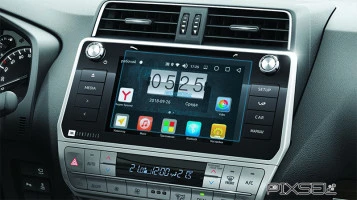 Захисне скло Pixsel на монітор TOYOTA PRADO - 8“ 2018 - 2019